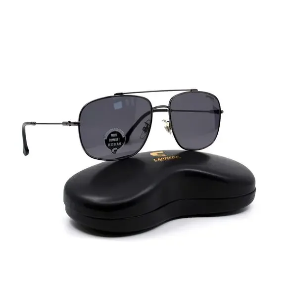 NEW CARRERA 182/F/S BLACK GREY POLARIZED AUTHENTIC SUNGLASSES - Picture 4 of 12